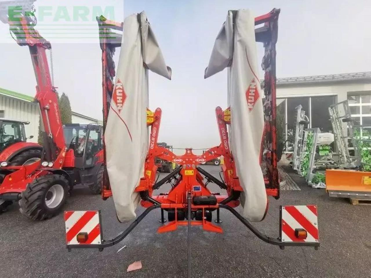 Kuhn gmd 8730-ff mähkombination - Çayır biçme makinesi: fotoğraf 4 Kuhn gmd 8730-ff mähkombination - Çayır biçme makinesi: fotoğraf 4