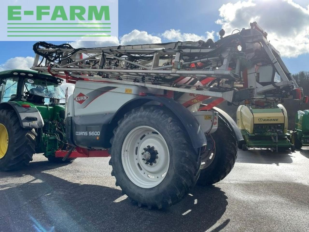 Kuhn oceanis 5600 - Çekilir pülverizatör: fotoğraf 5 Kuhn oceanis 5600 - Çekilir pülverizatör: fotoğraf 5