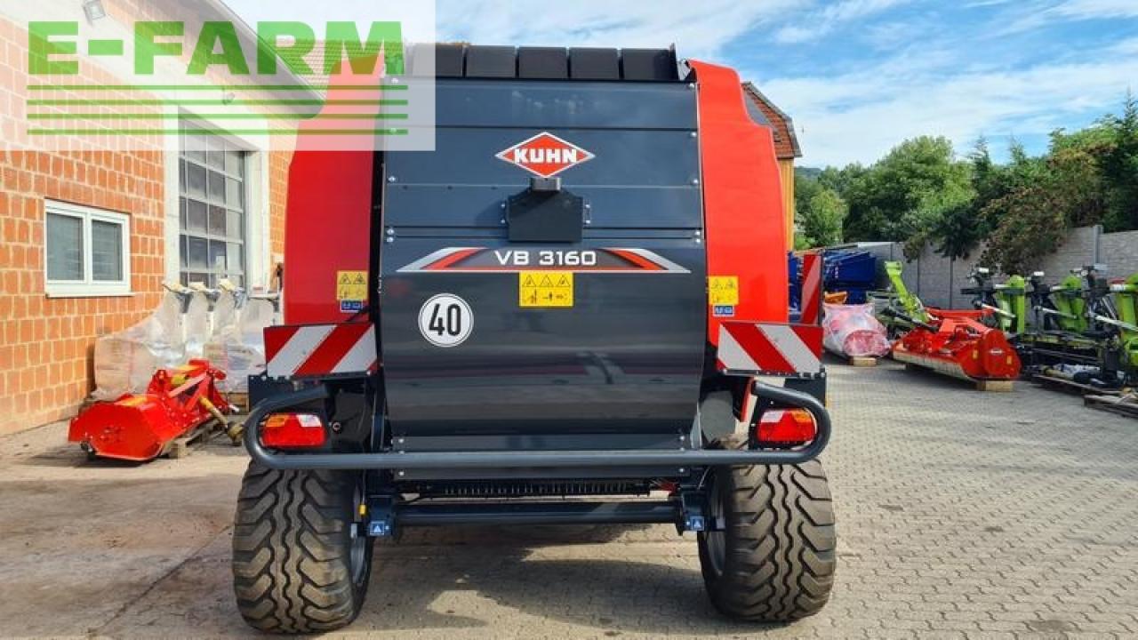 Kuhn vb 3160 oc 14 - 14 messer schneidwerk, isobus, 2. riemenantrieb, high silage satz - Kare balya makinesi: fotoğraf 4 Kuhn vb 3160 oc 14 - 14 messer schneidwerk, isobus, 2. riemenantrieb, high silage satz - Kare balya makinesi: fotoğraf 4
