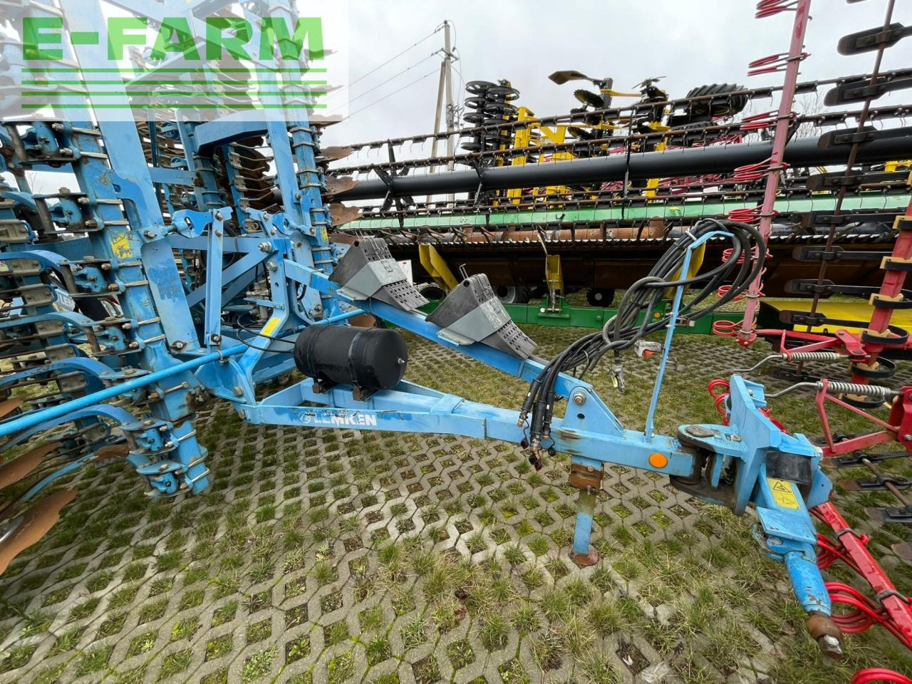 Lemken Rubin 9/600 - Disk tırmığı: fotoğraf 4 Lemken Rubin 9/600 - Disk tırmığı: fotoğraf 4