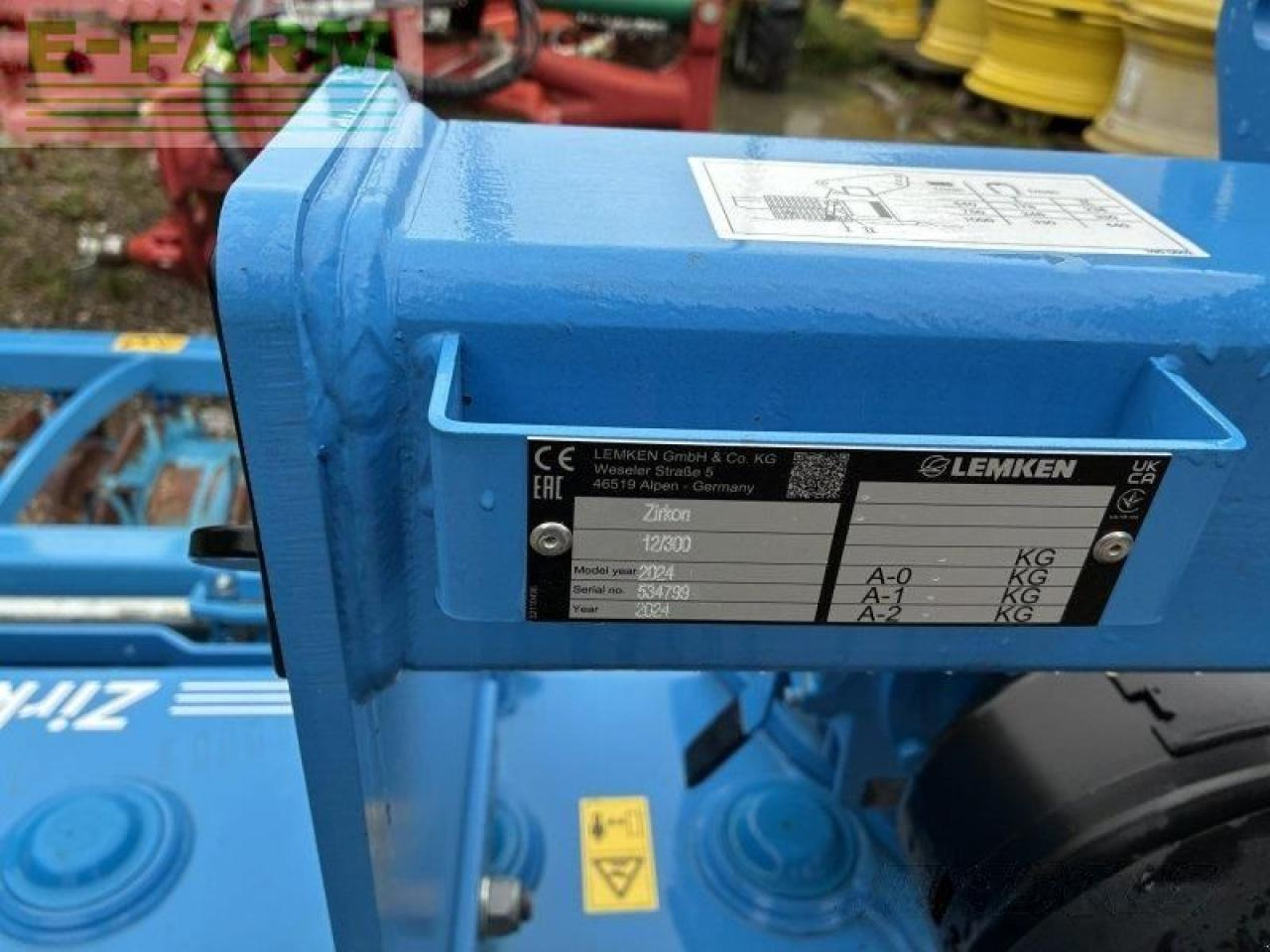 Lemken zirkon 12/300 - Disk tırmığı: fotoğraf 5 Lemken zirkon 12/300 - Disk tırmığı: fotoğraf 5