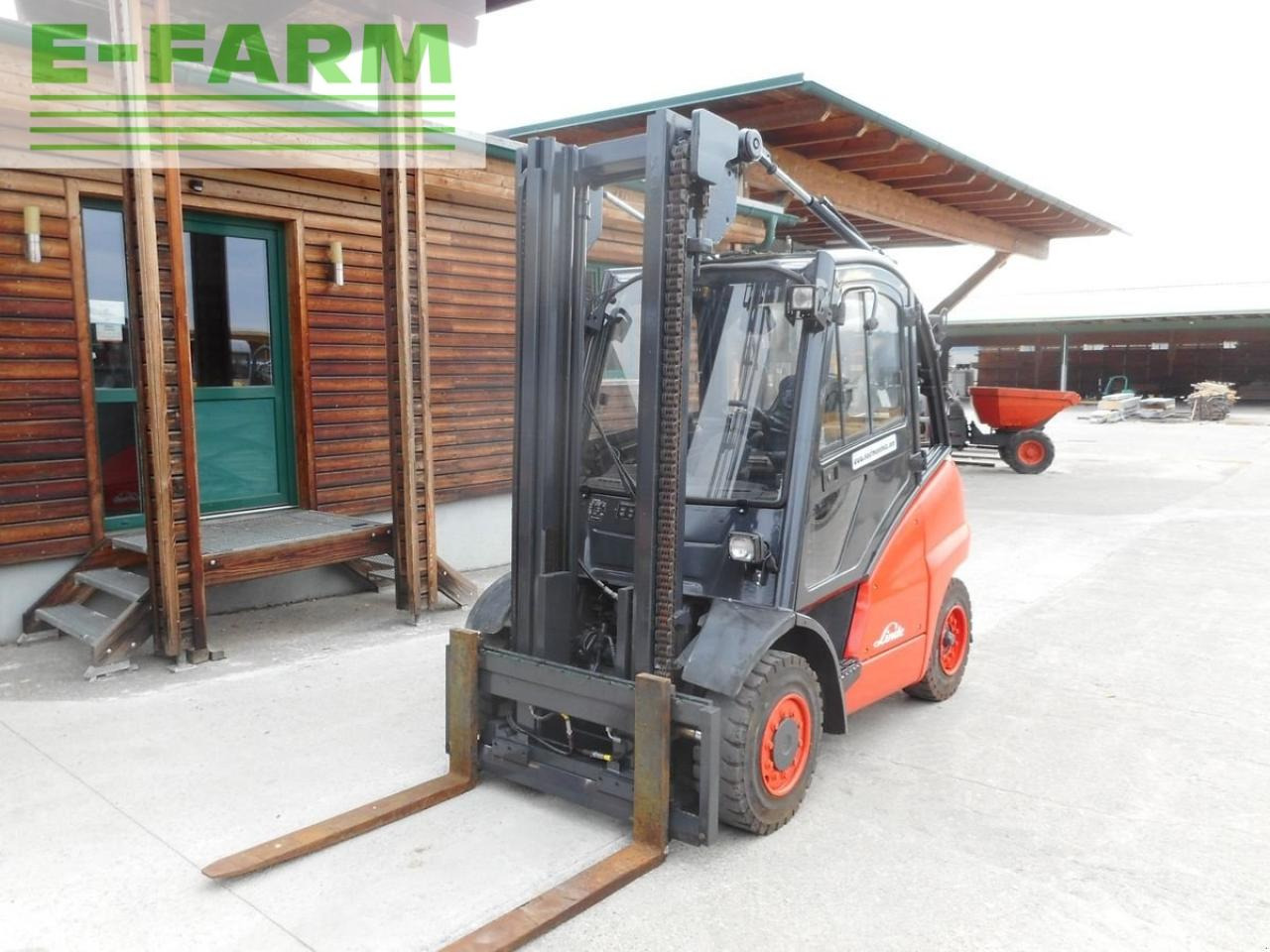 Linde h40d mit vollkabine + rußfilter + seitenschieber - Forklift: fotoğraf 2 Linde h40d mit vollkabine + rußfilter + seitenschieber - Forklift: fotoğraf 2