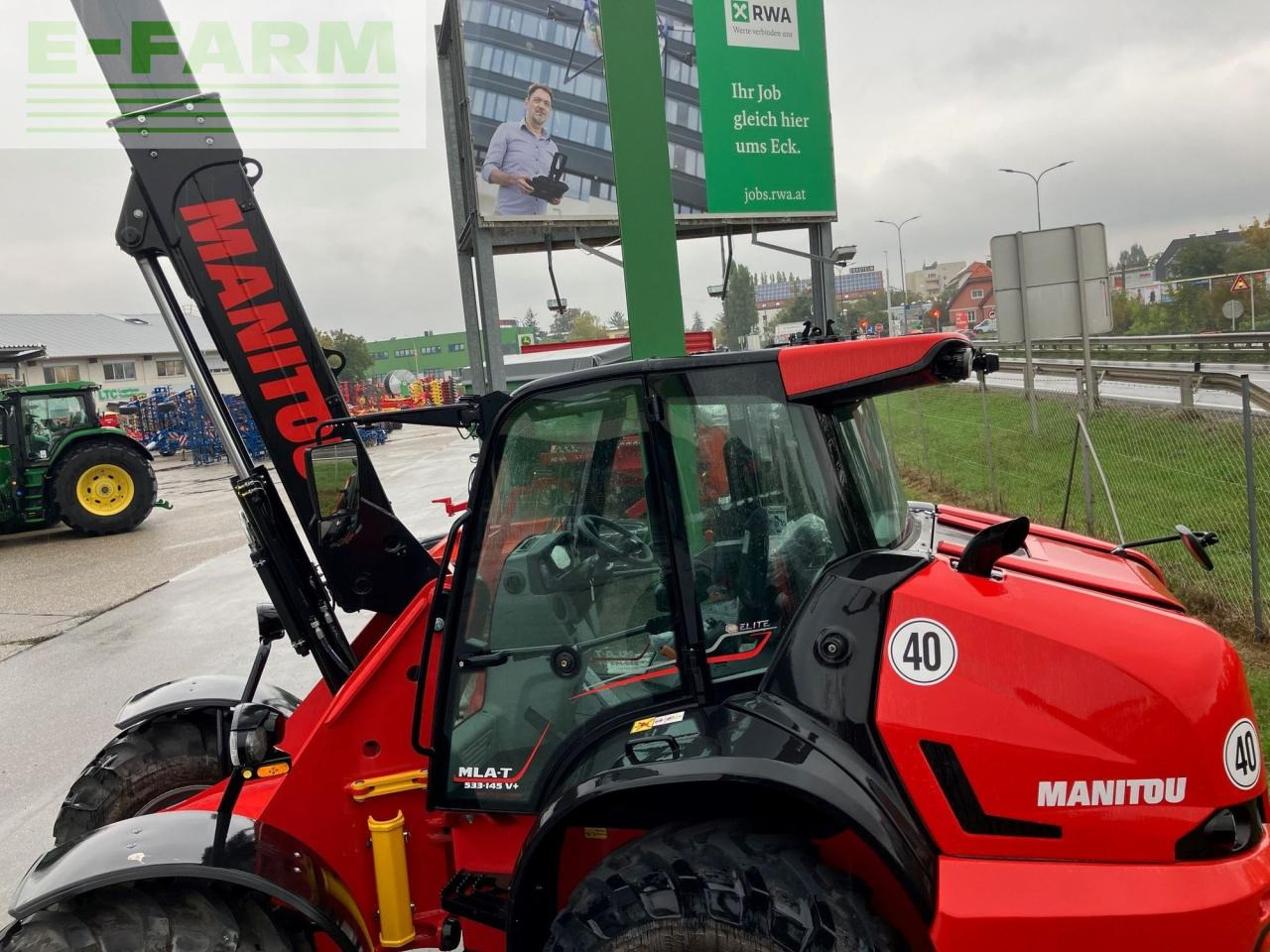 Manitou MLA533 Teleradlader - Teleskopik tekerlekli yükleyici: fotoğraf 2 Manitou MLA533 Teleradlader - Teleskopik tekerlekli yükleyici: fotoğraf 2