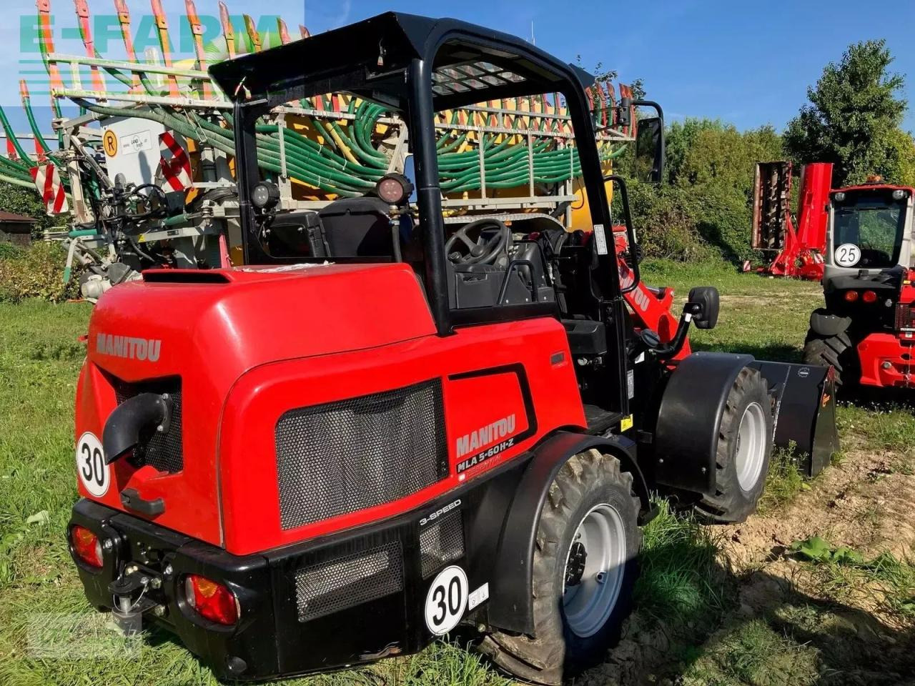 Manitou mla5-60 knicklader - Tekerlekli yükleyici: fotoğraf 3 Manitou mla5-60 knicklader - Tekerlekli yükleyici: fotoğraf 3