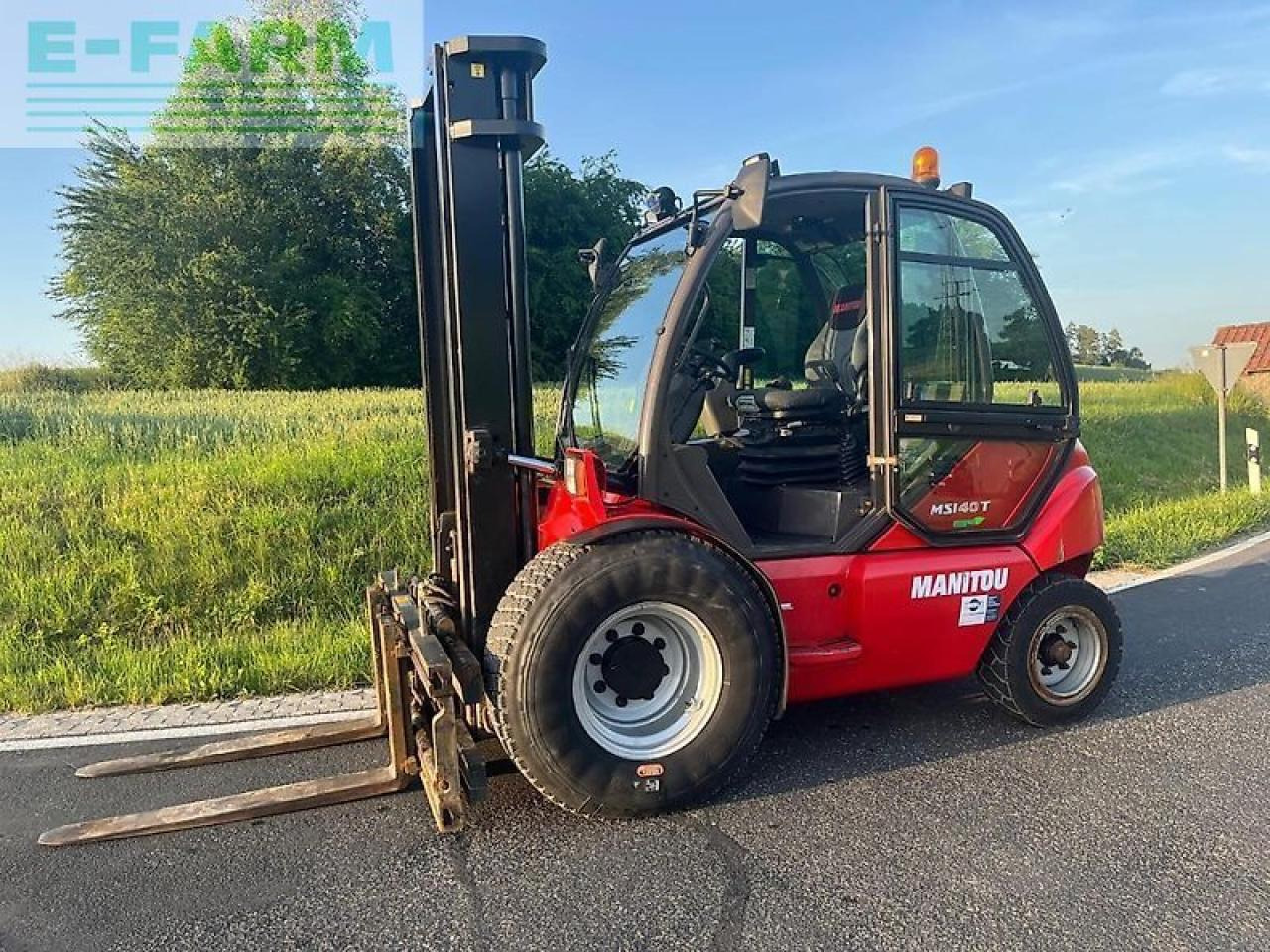 Manitou msi 40 t geländestapler mit kaup zinkenverstellgerät 4,8 t - Forklift: fotoğraf 4 Manitou msi 40 t geländestapler mit kaup zinkenverstellgerät 4,8 t - Forklift: fotoğraf 4