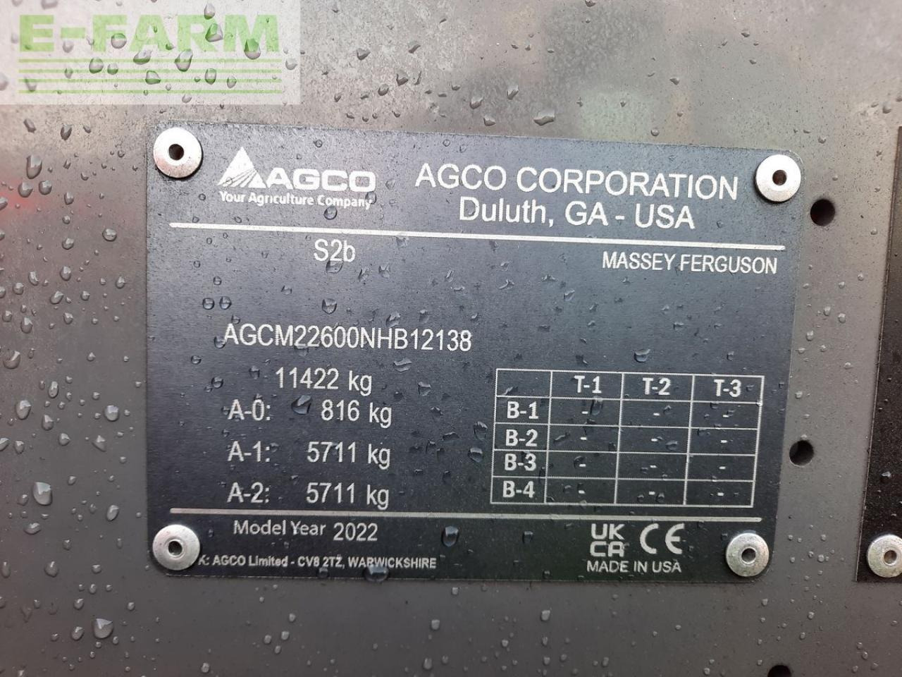 Massey Ferguson 2260 tc - Kare balya makinesi: fotoğraf 5 Massey Ferguson 2260 tc - Kare balya makinesi: fotoğraf 5