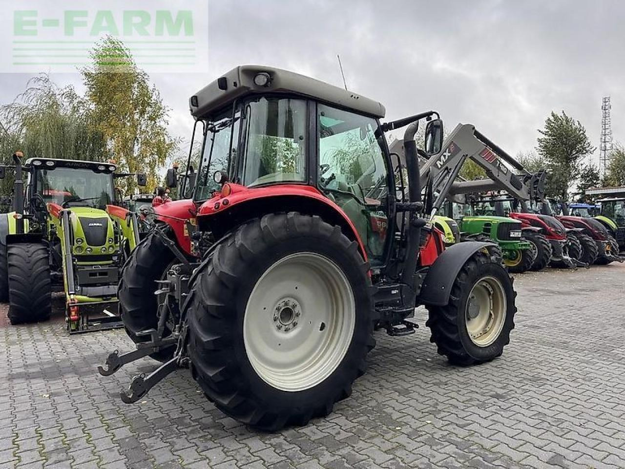 Massey Ferguson 5610 dyna-4 + mx t410 - Traktör: fotoğraf 5 Massey Ferguson 5610 dyna-4 + mx t410 - Traktör: fotoğraf 5