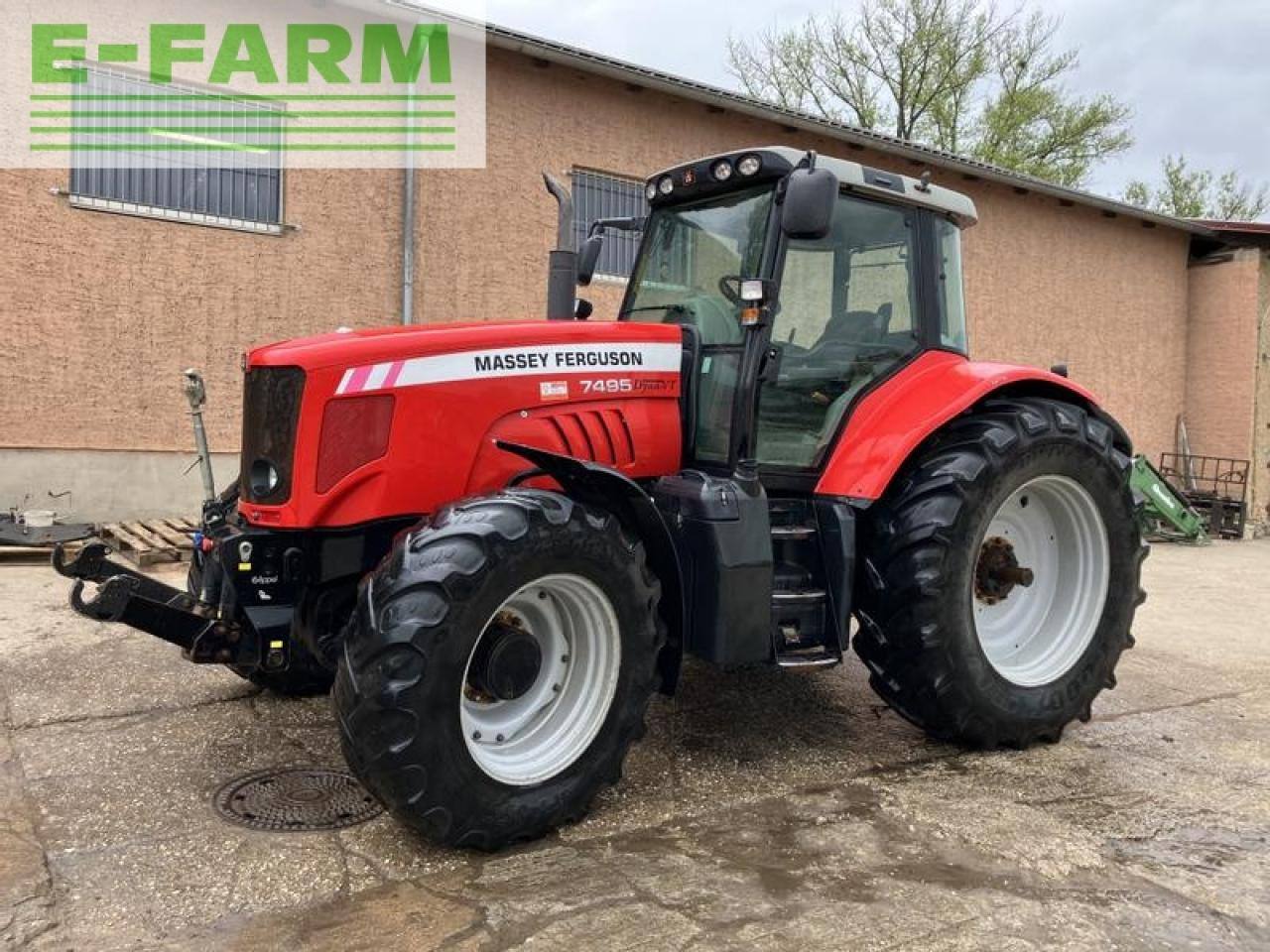 Massey Ferguson 7495 dyna vt - Traktör: fotoğraf 1 Massey Ferguson 7495 dyna vt - Traktör: fotoğraf 1