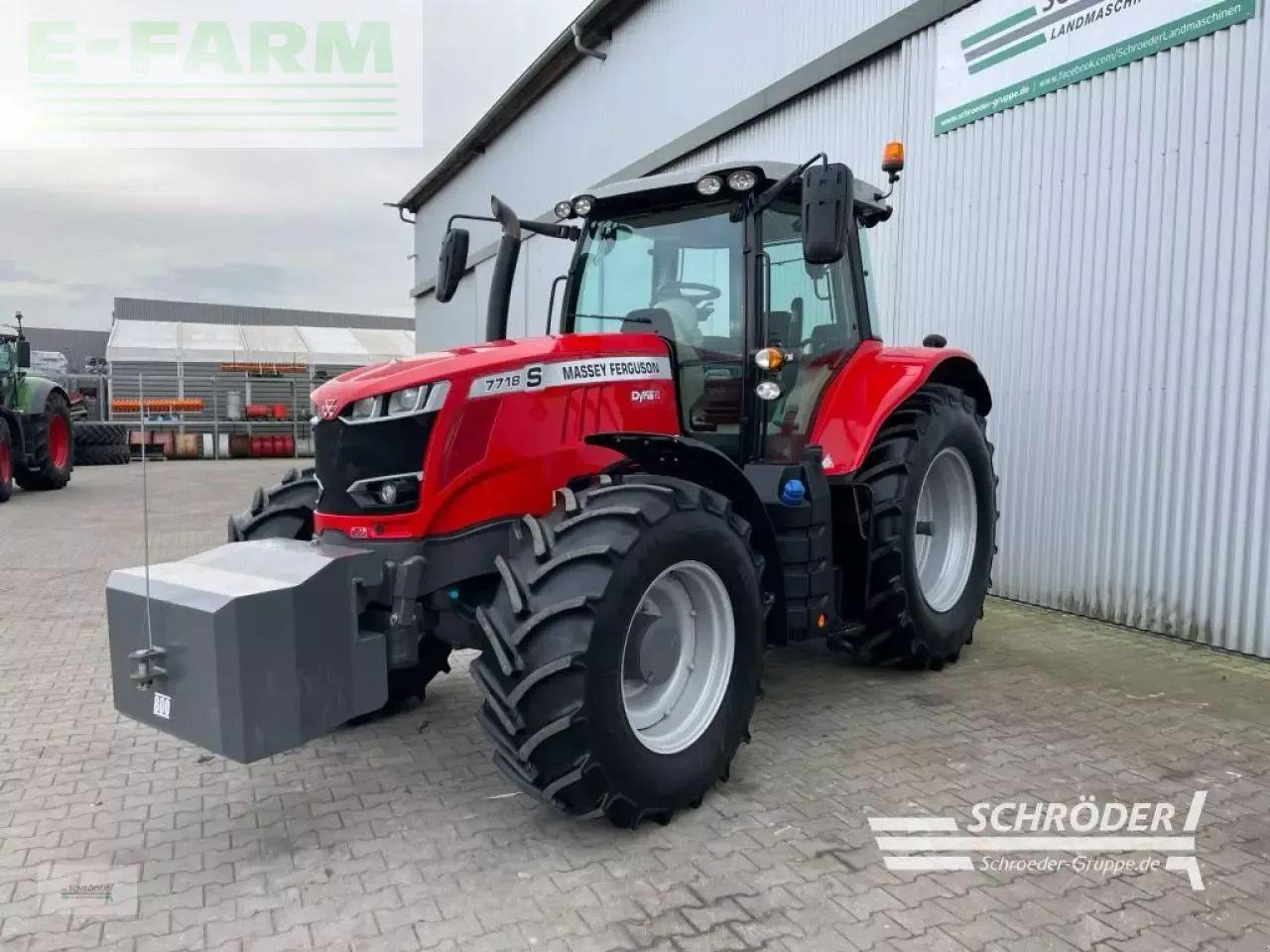 Massey Ferguson 7718 s dyna-6 efficient Efficient - Traktör: fotoğraf 5 Massey Ferguson 7718 s dyna-6 efficient Efficient - Traktör: fotoğraf 5