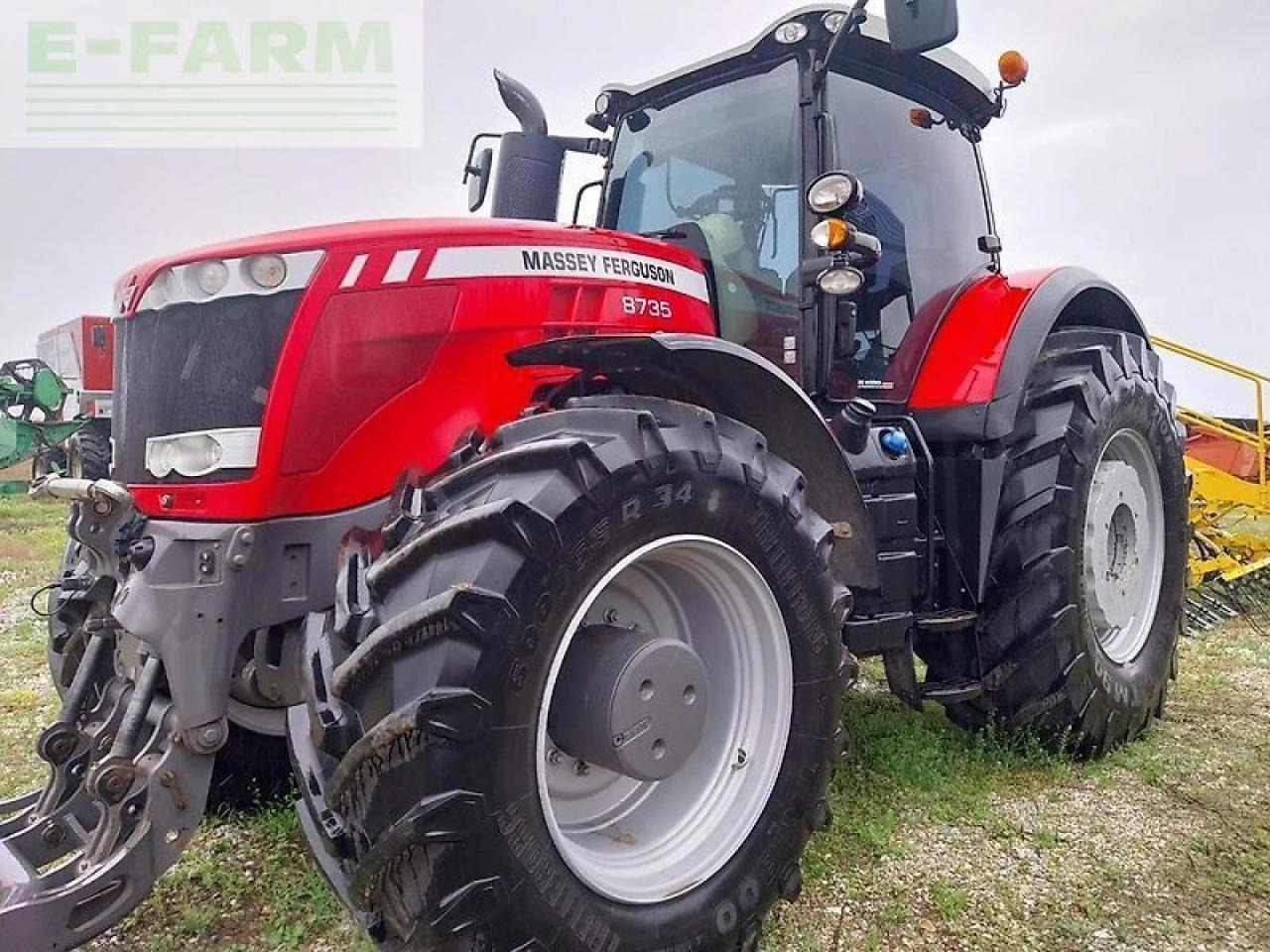 Massey Ferguson 8735 dvt - Traktör: fotoğraf 1 Massey Ferguson 8735 dvt - Traktör: fotoğraf 1