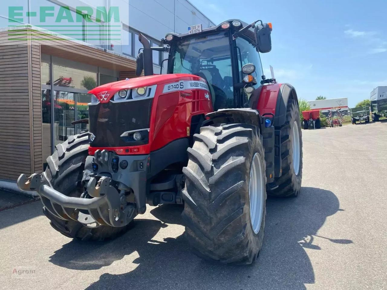 Massey Ferguson 8740 s dyna vt exclusive Exclusive - Traktör: fotoğraf 4 Massey Ferguson 8740 s dyna vt exclusive Exclusive - Traktör: fotoğraf 4
