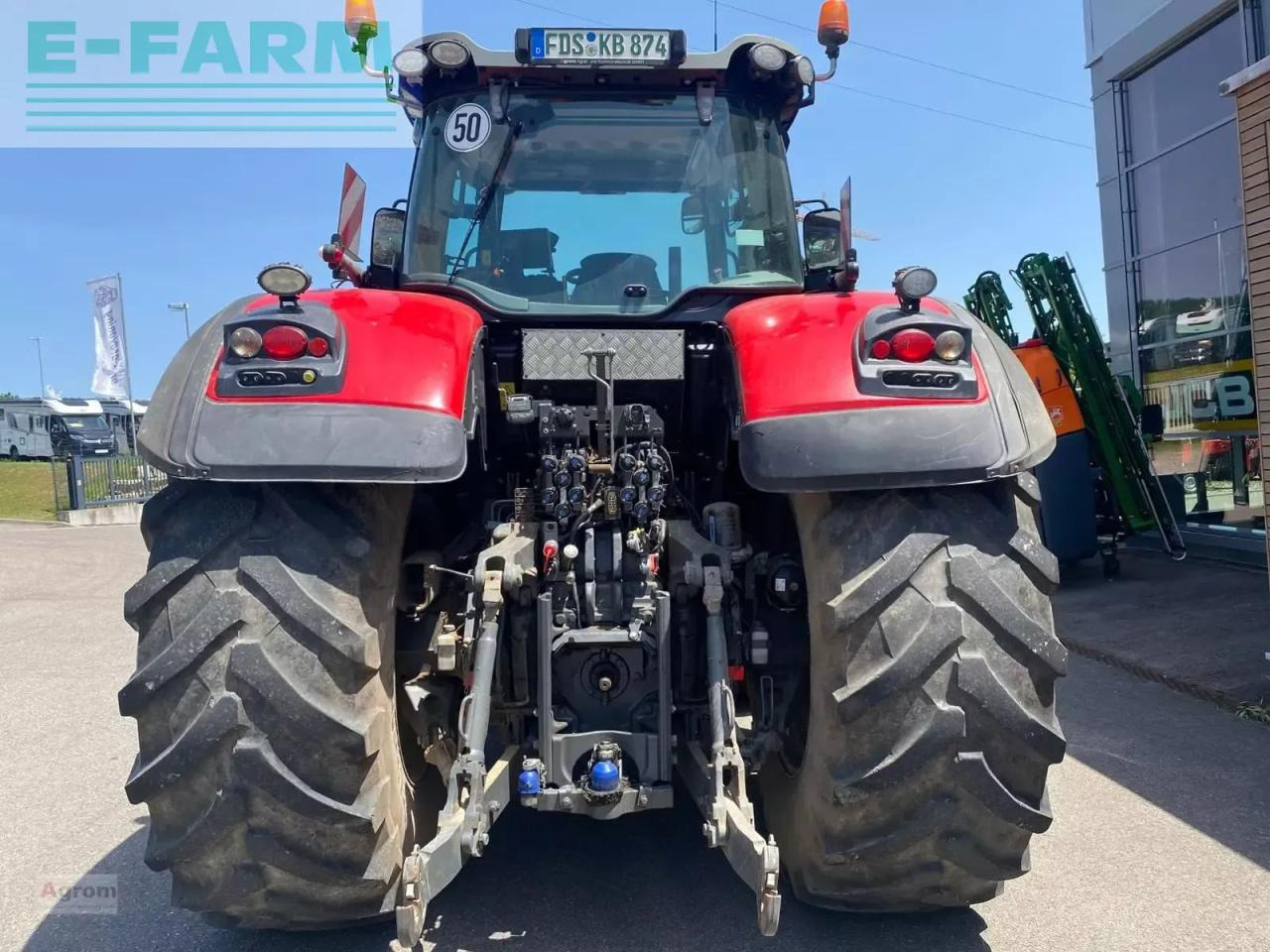 Massey Ferguson 8740 s dyna vt exclusive Exclusive - Traktör: fotoğraf 5 Massey Ferguson 8740 s dyna vt exclusive Exclusive - Traktör: fotoğraf 5