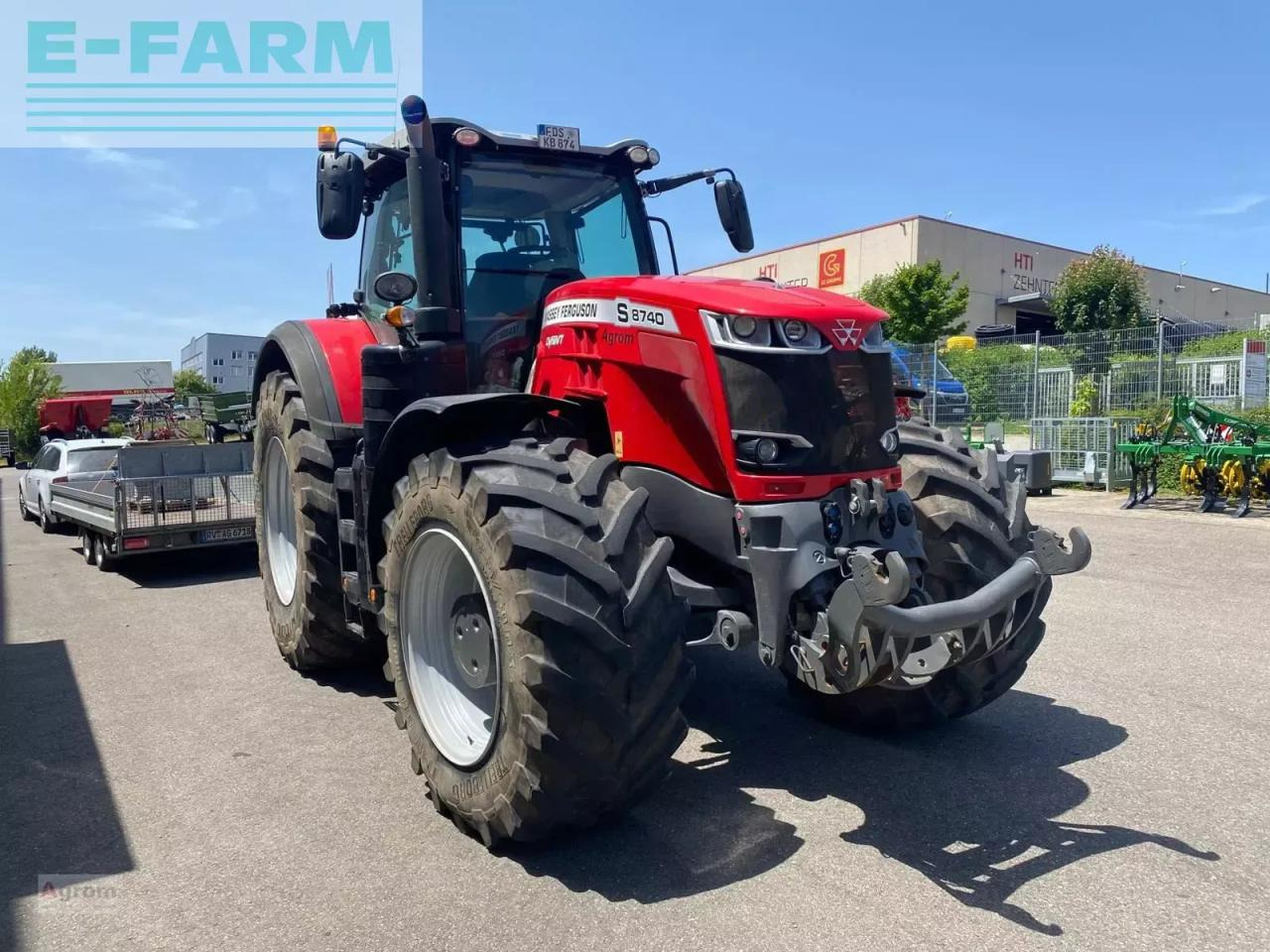 Massey Ferguson 8740 s dyna vt exclusive Exclusive - Traktör: fotoğraf 1 Massey Ferguson 8740 s dyna vt exclusive Exclusive - Traktör: fotoğraf 1