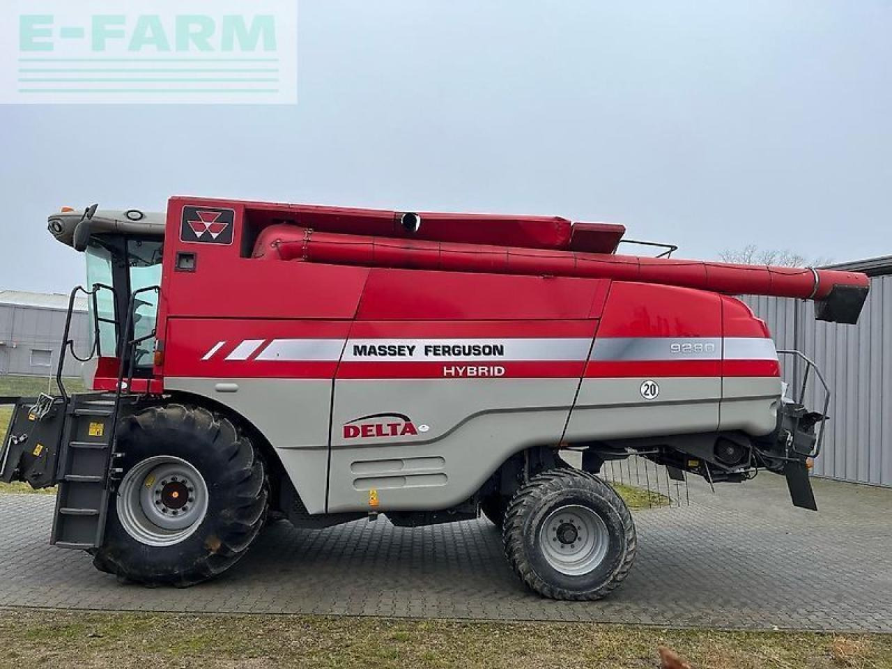 Massey Ferguson 9280 - Biçerdöver: fotoğraf 3 Massey Ferguson 9280 - Biçerdöver: fotoğraf 3