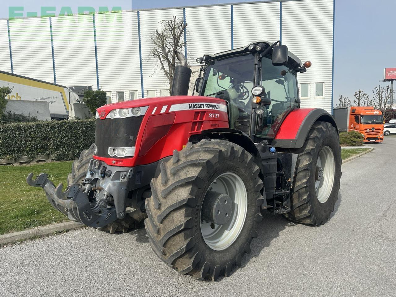 Massey Ferguson mf 8737 - Traktör: fotoğraf 4 Massey Ferguson mf 8737 - Traktör: fotoğraf 4