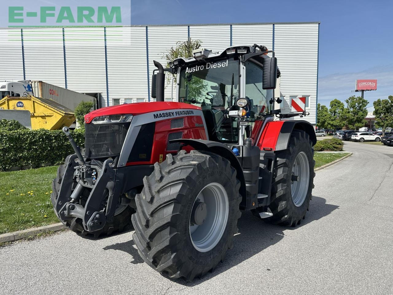 Massey Ferguson mf 8s.265 - Traktör: fotoğraf 1 Massey Ferguson mf 8s.265 - Traktör: fotoğraf 1