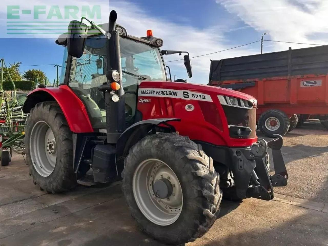 Massey Ferguson mf6713s new - Traktör: fotoğraf 1 Massey Ferguson mf6713s new - Traktör: fotoğraf 1