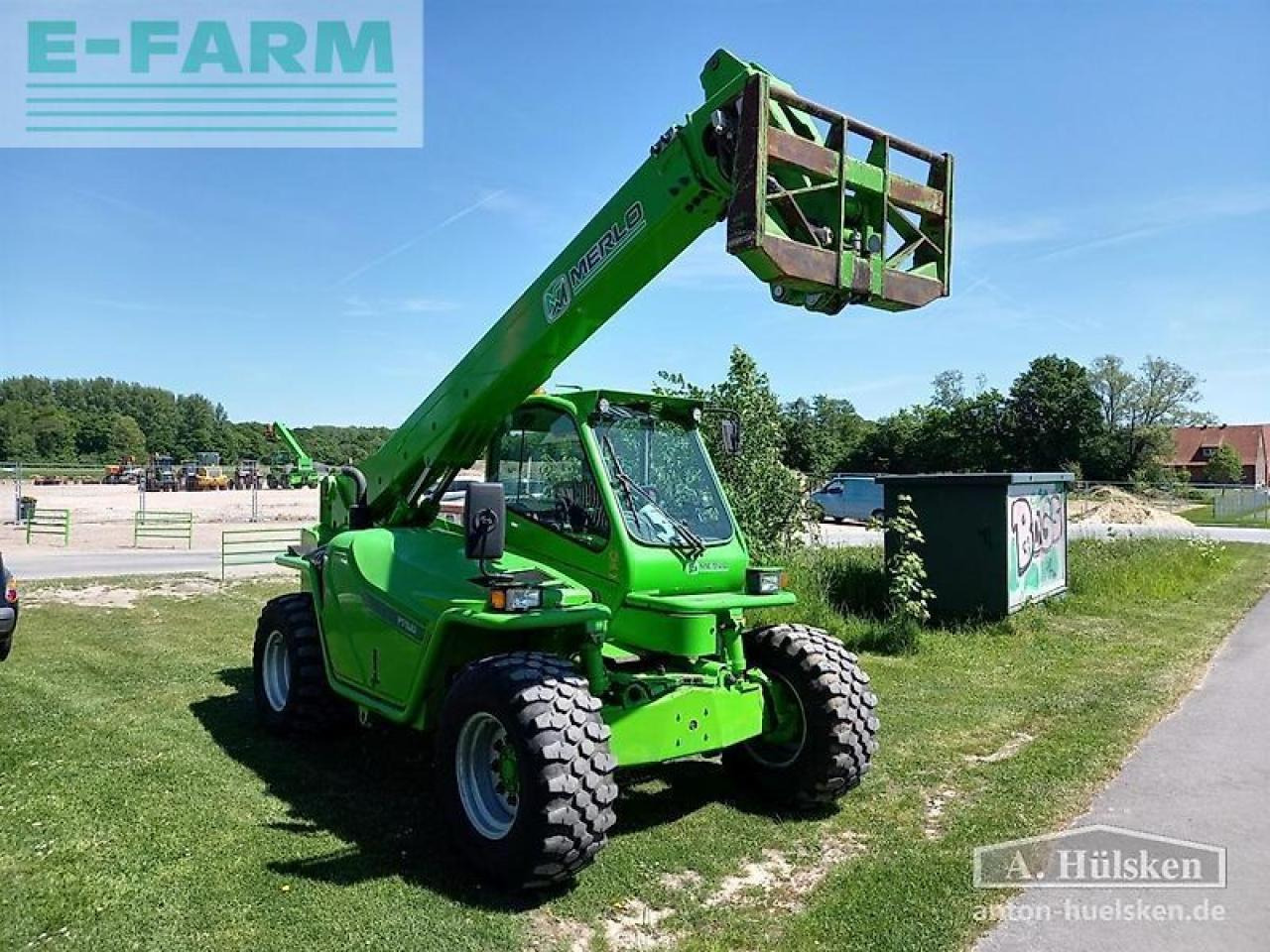 Merlo p72.10 - Teleskopik yükleyici: fotoğraf 4 Merlo p72.10 - Teleskopik yükleyici: fotoğraf 4