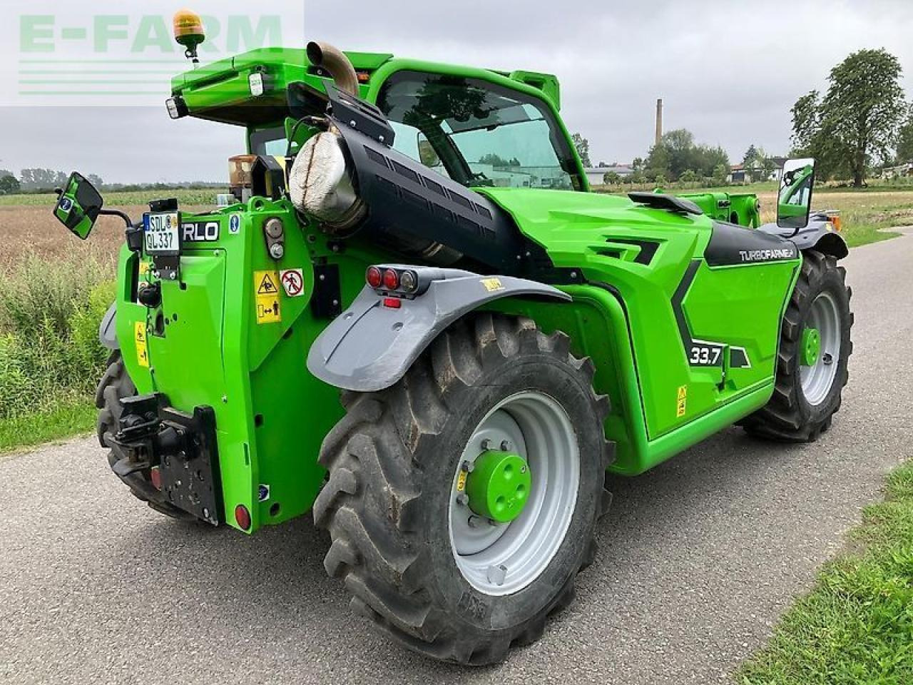 Merlo turbofarmer tf 33.7-115 - Teleskopik yükleyici: fotoğraf 5 Merlo turbofarmer tf 33.7-115 - Teleskopik yükleyici: fotoğraf 5