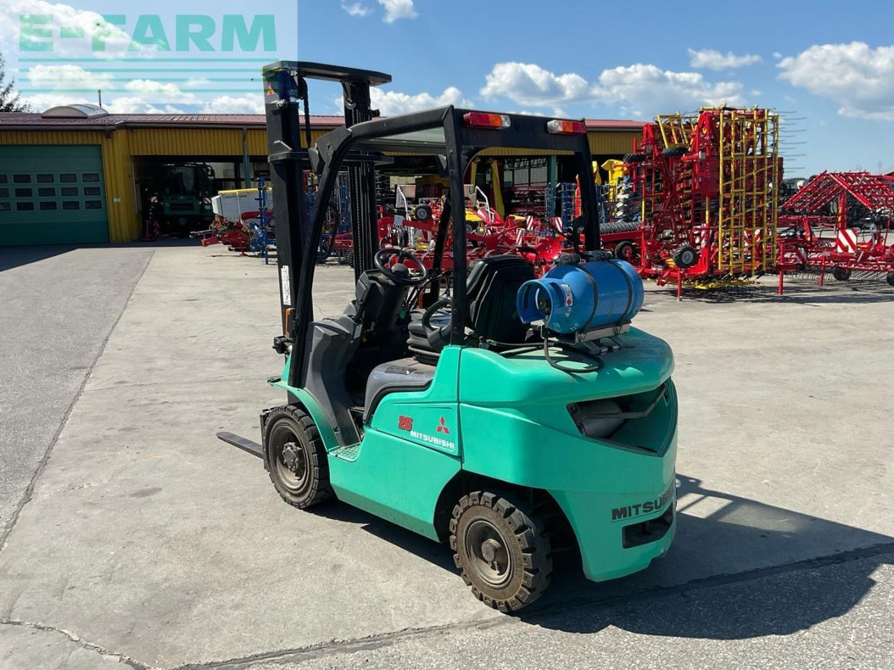 Forklift Mitsubishi FG25N Gasstapler: fotoğraf 6