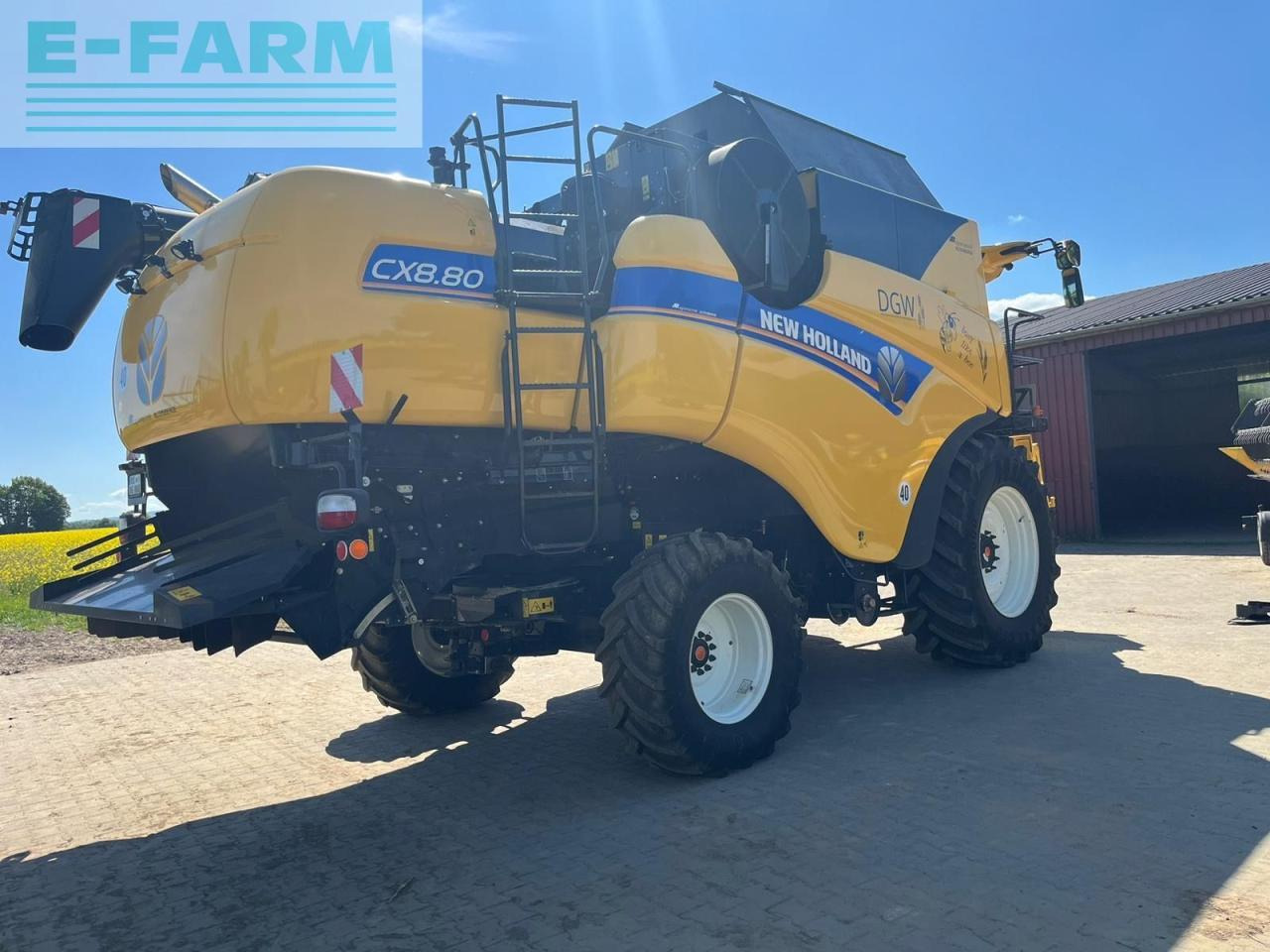 New Holland CX 8.80 - Biçerdöver: fotoğraf 2 New Holland CX 8.80 - Biçerdöver: fotoğraf 2