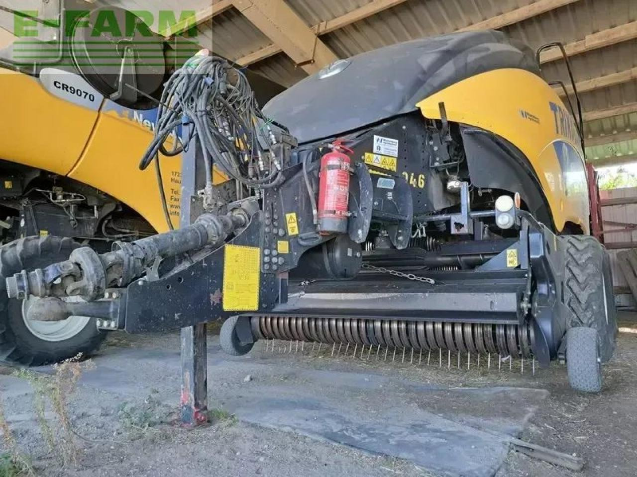New Holland bb 1290 r - Kare balya makinesi: fotoğraf 3 New Holland bb 1290 r - Kare balya makinesi: fotoğraf 3