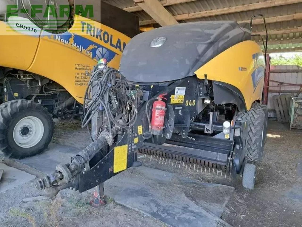 New Holland bb 1290 r - Kare balya makinesi: fotoğraf 2 New Holland bb 1290 r - Kare balya makinesi: fotoğraf 2