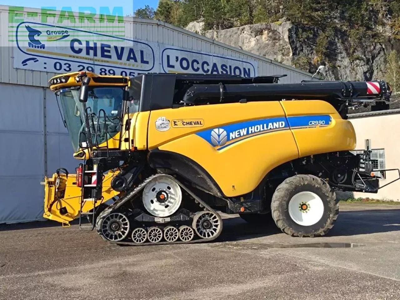 New Holland cr9.90 smart trax - Biçerdöver: fotoğraf 2 New Holland cr9.90 smart trax - Biçerdöver: fotoğraf 2
