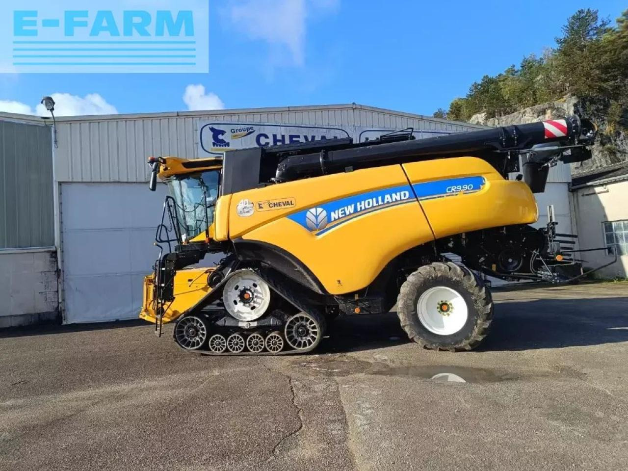 New Holland cr9.90 smart trax - Biçerdöver: fotoğraf 3 New Holland cr9.90 smart trax - Biçerdöver: fotoğraf 3