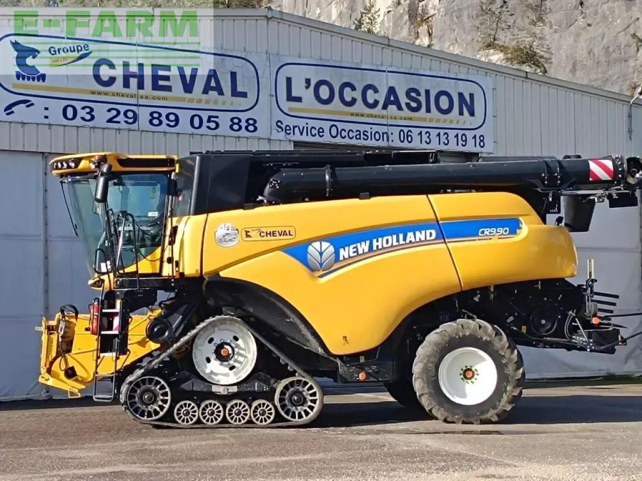 New Holland cr9.90 smart trax - Biçerdöver: fotoğraf 1 New Holland cr9.90 smart trax - Biçerdöver: fotoğraf 1
