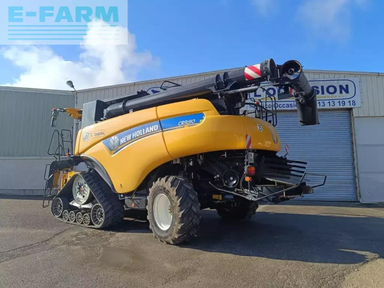 New Holland cr9.90 smart trax - Biçerdöver: fotoğraf 5 New Holland cr9.90 smart trax - Biçerdöver: fotoğraf 5