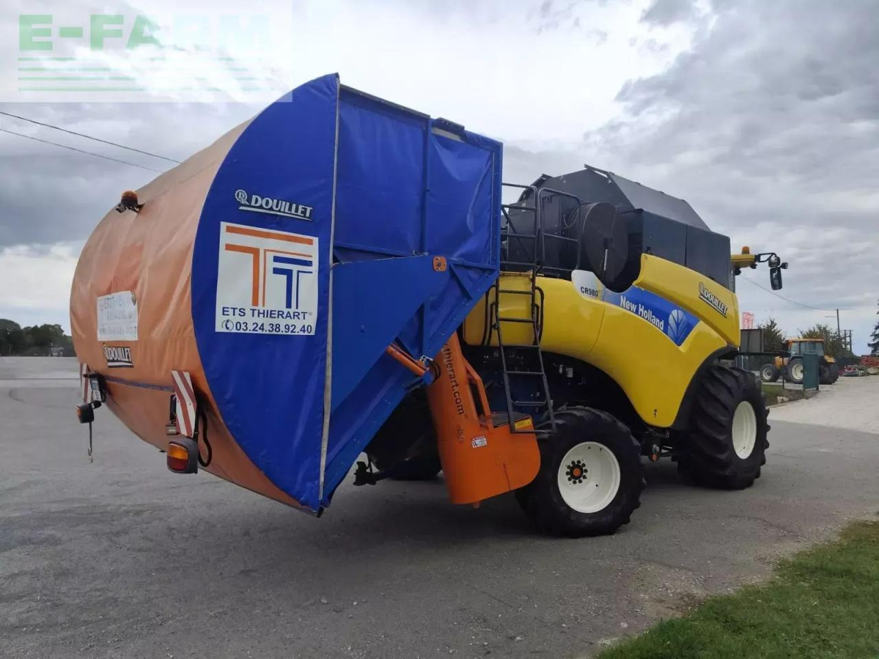 New Holland cr980z - Biçerdöver: fotoğraf 3 New Holland cr980z - Biçerdöver: fotoğraf 3