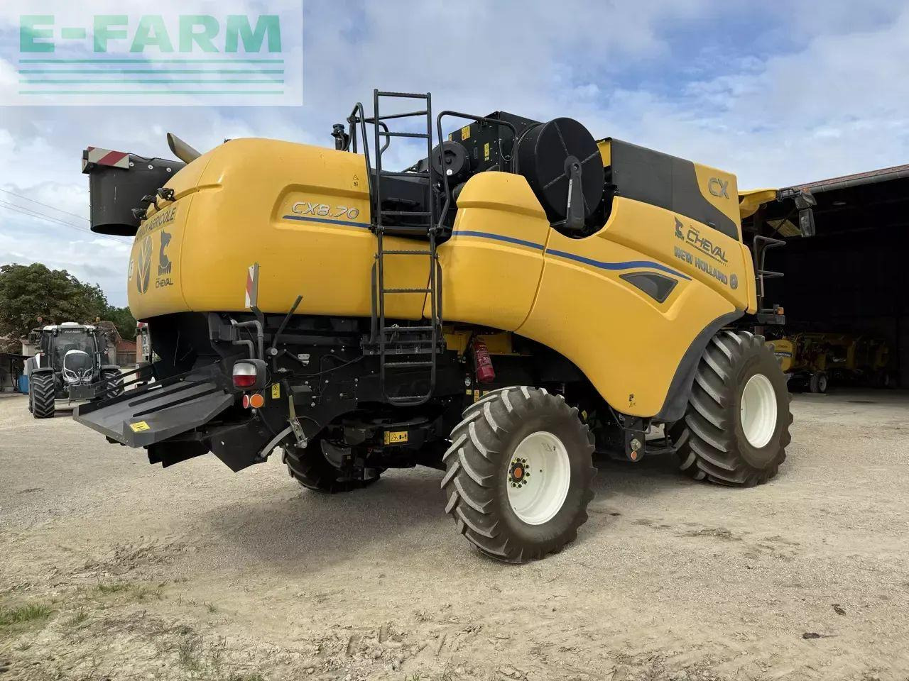New Holland cx 8.70 - Biçerdöver: fotoğraf 3 New Holland cx 8.70 - Biçerdöver: fotoğraf 3