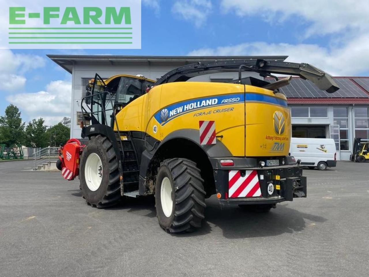 New Holland fr 550 - Silaj makinesi: fotoğraf 4 New Holland fr 550 - Silaj makinesi: fotoğraf 4