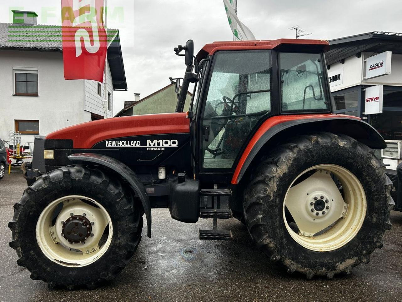 New Holland m 100/8160 - Traktör: fotoğraf 1 New Holland m 100/8160 - Traktör: fotoğraf 1