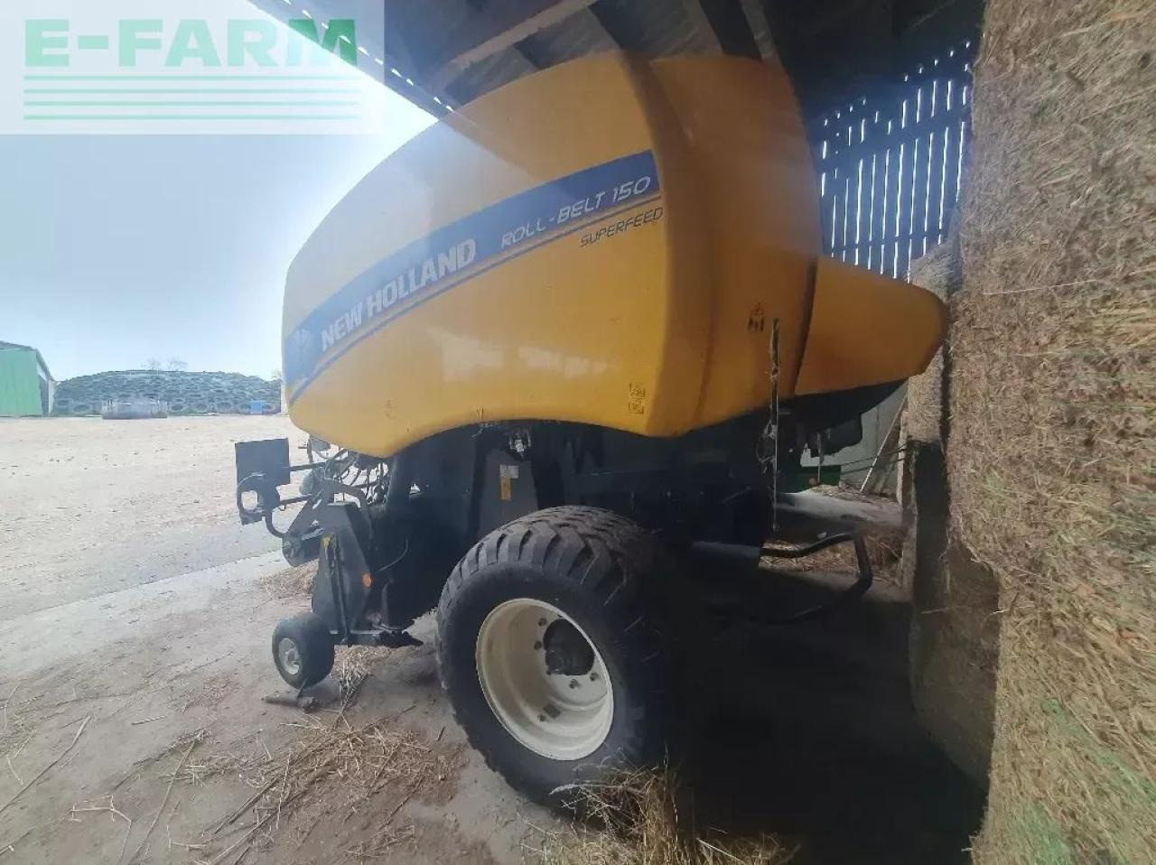 New Holland roll belt 150 - Kare balya makinesi: fotoğraf 5 New Holland roll belt 150 - Kare balya makinesi: fotoğraf 5