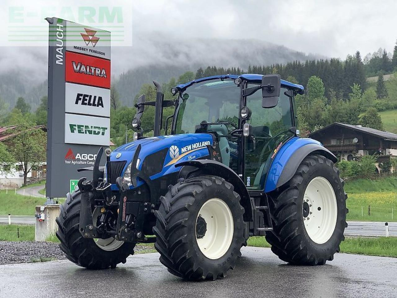 New Holland t 5.105 - Traktör: fotoğraf 1 New Holland t 5.105 - Traktör: fotoğraf 1