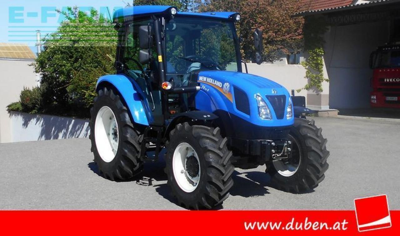 New Holland t4.65s stage v S - Traktör: fotoğraf 1 New Holland t4.65s stage v S - Traktör: fotoğraf 1