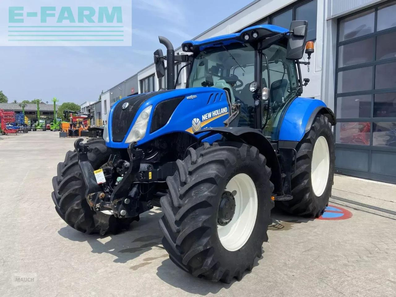 New Holland t6.145 stage v - Traktör: fotoğraf 1 New Holland t6.145 stage v - Traktör: fotoğraf 1