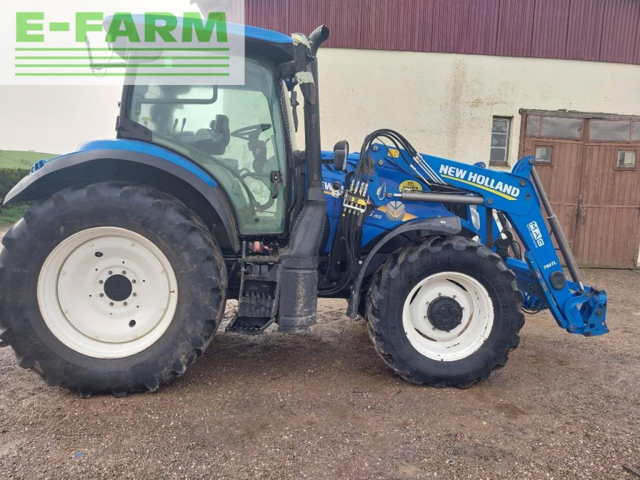 New Holland t6.155 - Traktör: fotoğraf 2 New Holland t6.155 - Traktör: fotoğraf 2
