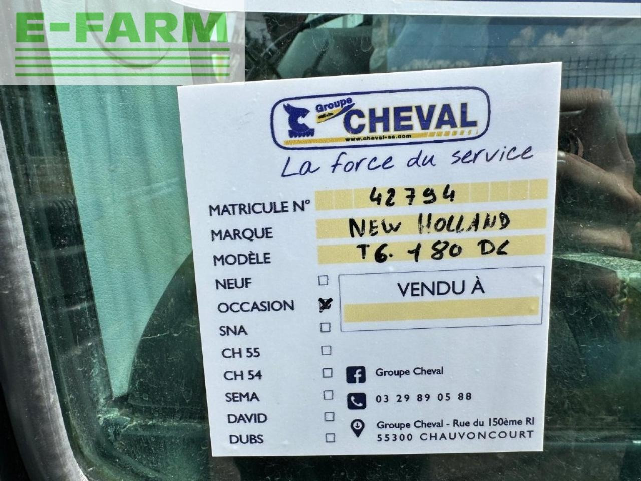 New Holland t6.180dct - Traktör: fotoğraf 5 New Holland t6.180dct - Traktör: fotoğraf 5