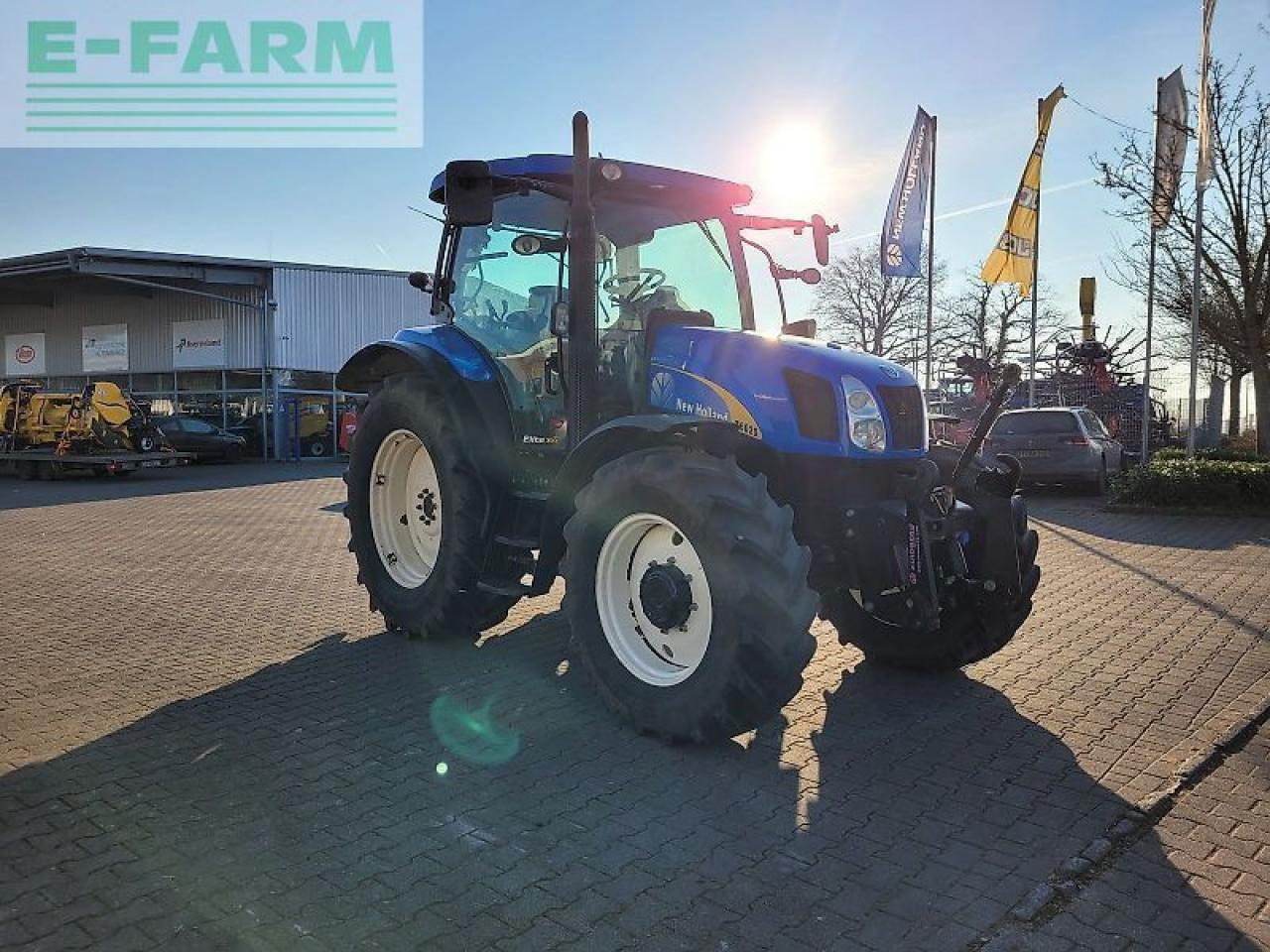 New Holland t6020 elite Elite - Traktör: fotoğraf 3 New Holland t6020 elite Elite - Traktör: fotoğraf 3