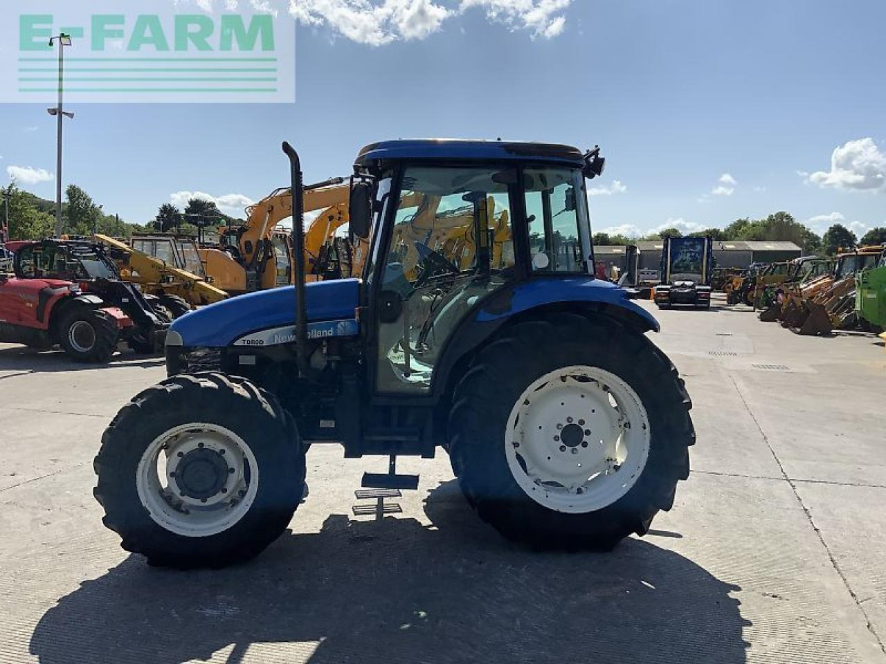 New Holland td80d tractor (st23818) D - Traktör: fotoğraf 5 New Holland td80d tractor (st23818) D - Traktör: fotoğraf 5