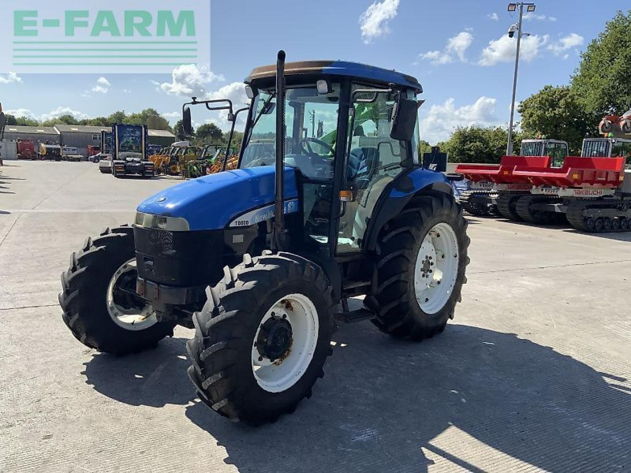 New Holland td80d tractor (st23818) D - Traktör: fotoğraf 4 New Holland td80d tractor (st23818) D - Traktör: fotoğraf 4