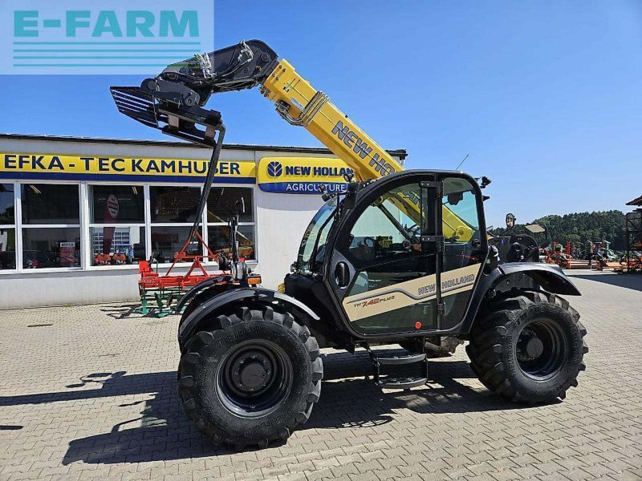 New Holland th 7.42 plus - Teleskopik yükleyici: fotoğraf 4 New Holland th 7.42 plus - Teleskopik yükleyici: fotoğraf 4