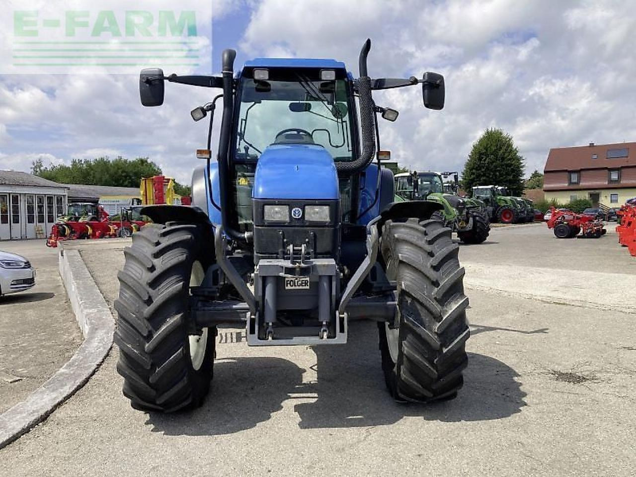 New Holland ts 115 - Traktör: fotoğraf 3 New Holland ts 115 - Traktör: fotoğraf 3