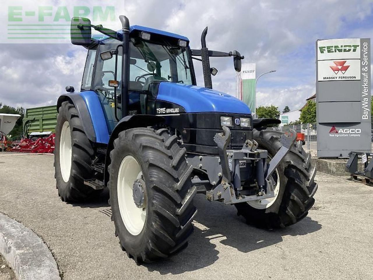 New Holland ts 115 - Traktör: fotoğraf 2 New Holland ts 115 - Traktör: fotoğraf 2