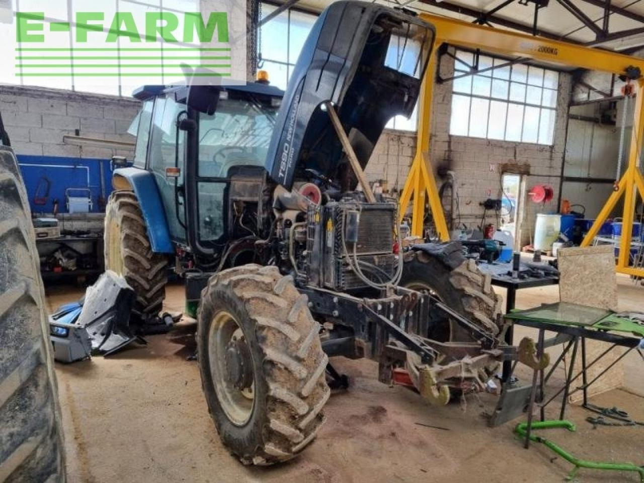 New Holland ts90 - Traktör: fotoğraf 4 New Holland ts90 - Traktör: fotoğraf 4