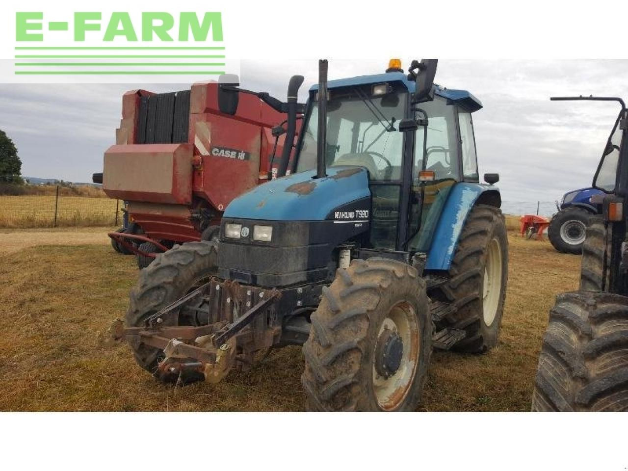 New Holland ts90 - Traktör: fotoğraf 2 New Holland ts90 - Traktör: fotoğraf 2
