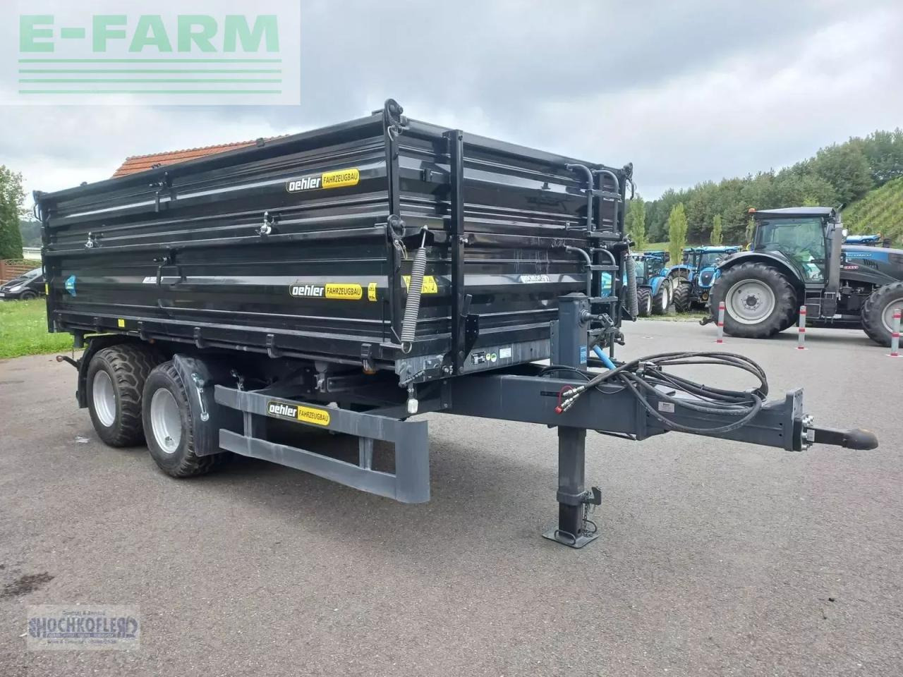 Oehler tdk 130 - Traktör römorku: fotoğraf 1 Oehler tdk 130 - Traktör römorku: fotoğraf 1